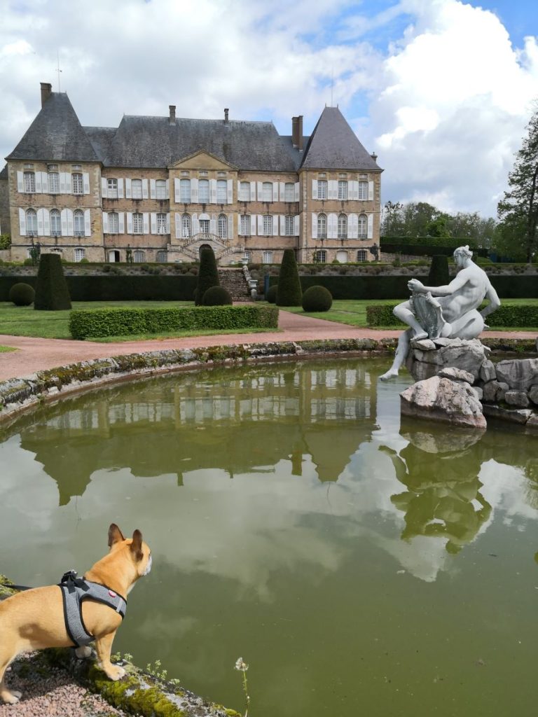 que faire en bourgogne avec chien jardin de drée