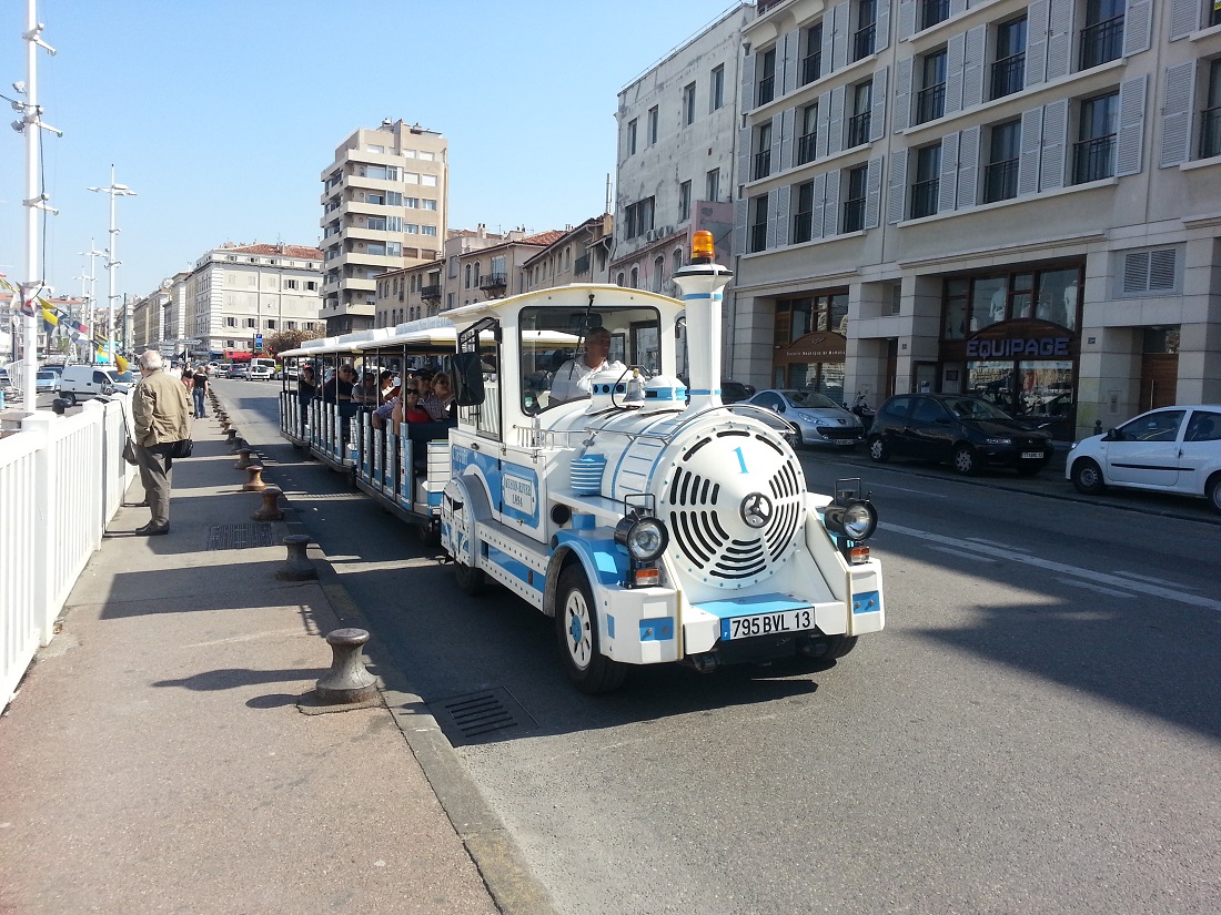 Train touristique de Marseille