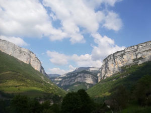 Vue du gîte la Citerne à Chatelus