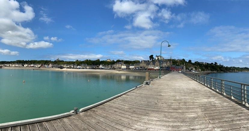 visite cancale avec chien