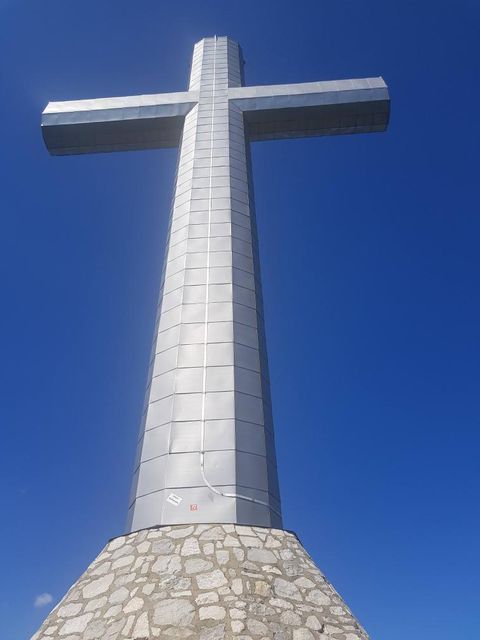 croix du nivolet avec chien