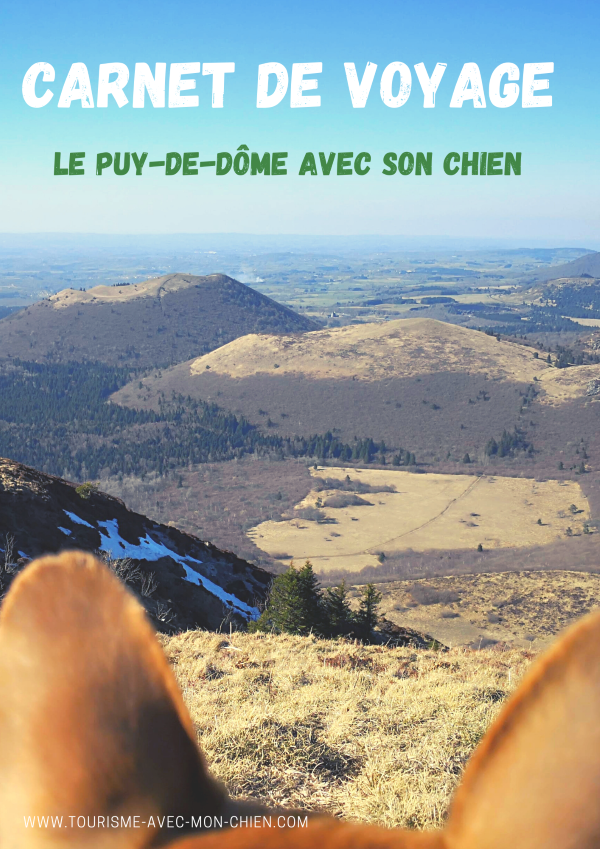 carnet de voyage puy-de-dôme avec chien