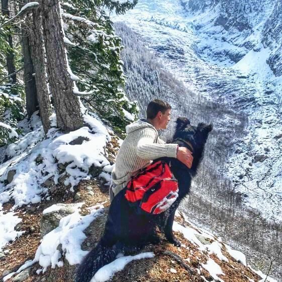 séjour à chamonix avec un chien balades