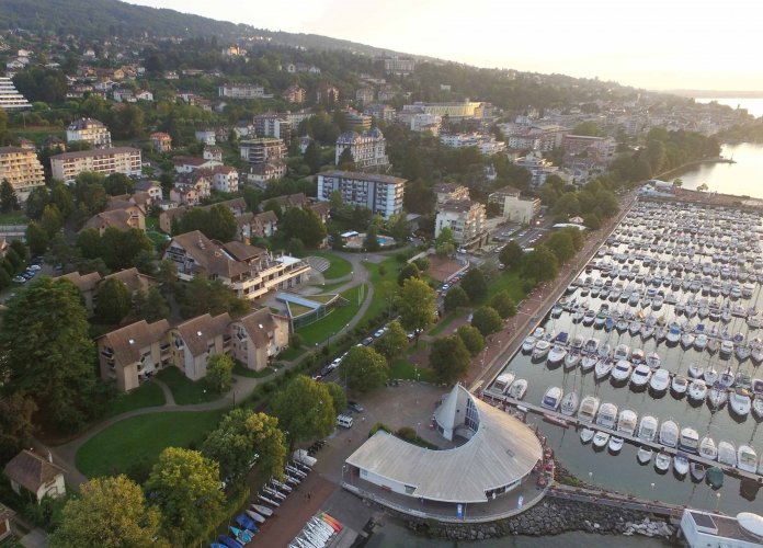 hébergement qui accepte les chiens les rives du léman