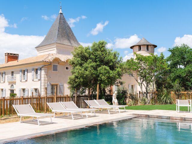 Château du Parc à Pezenas, gîtes 5* avec piscine et spas