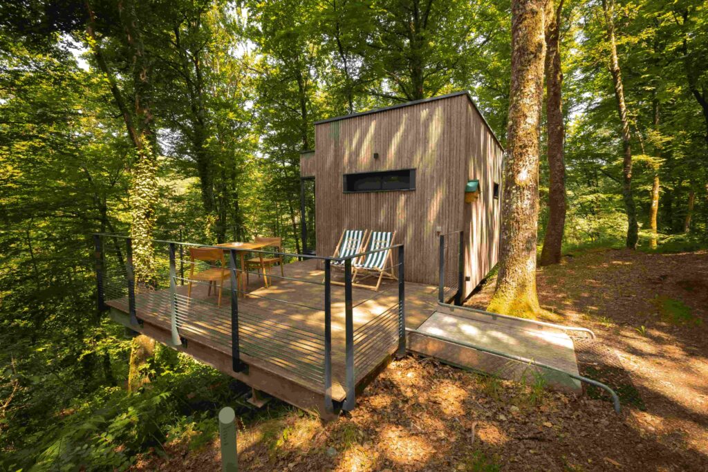 Les Cabanes de Salagnac hébergement dogfriendly corrèze