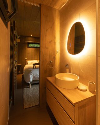 Salle de bain - Cabanes de Salagnac