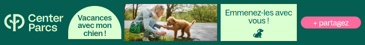 CENTER PARCS Chien accepté