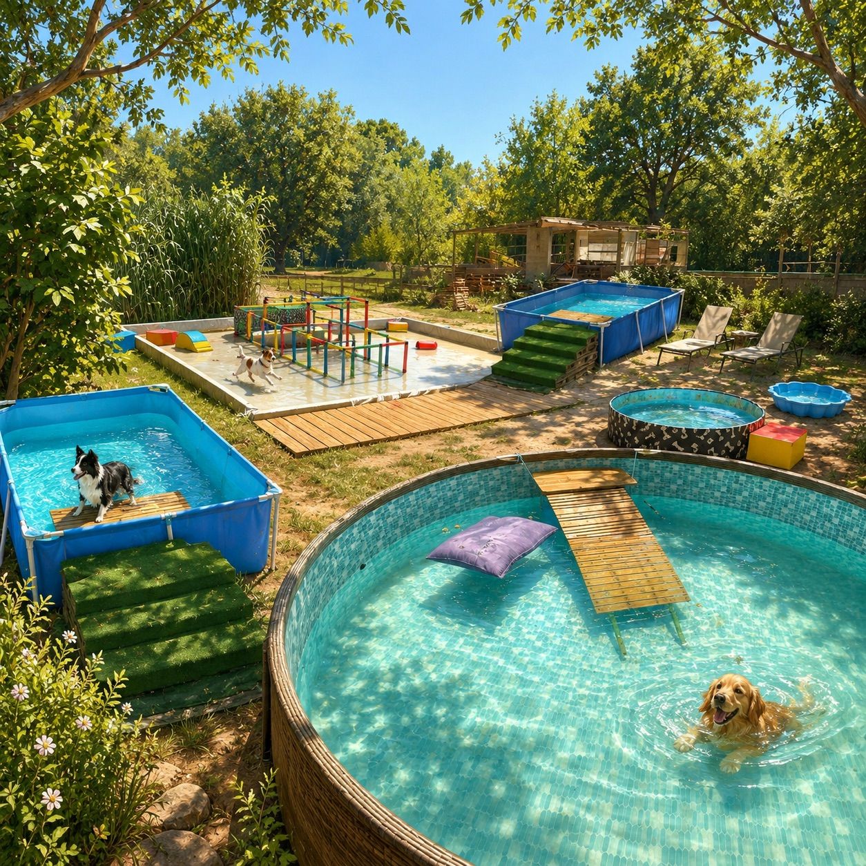 centre aquatique pour chien hérault